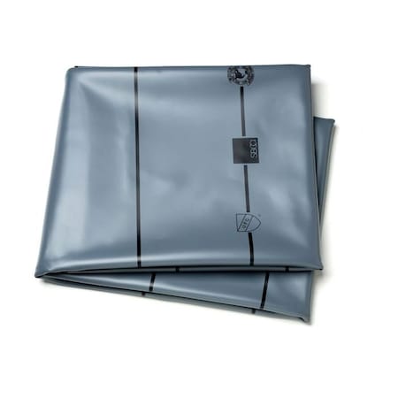 Oatey Shower Pan Liner, Linear Foot, 5 ft Length, 4 ft Width, 40 mil Thickness, PVC, Gray, Domestic 41626